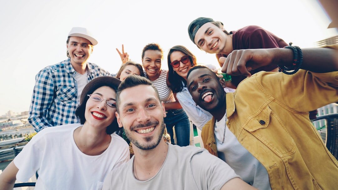 diverse team smiling